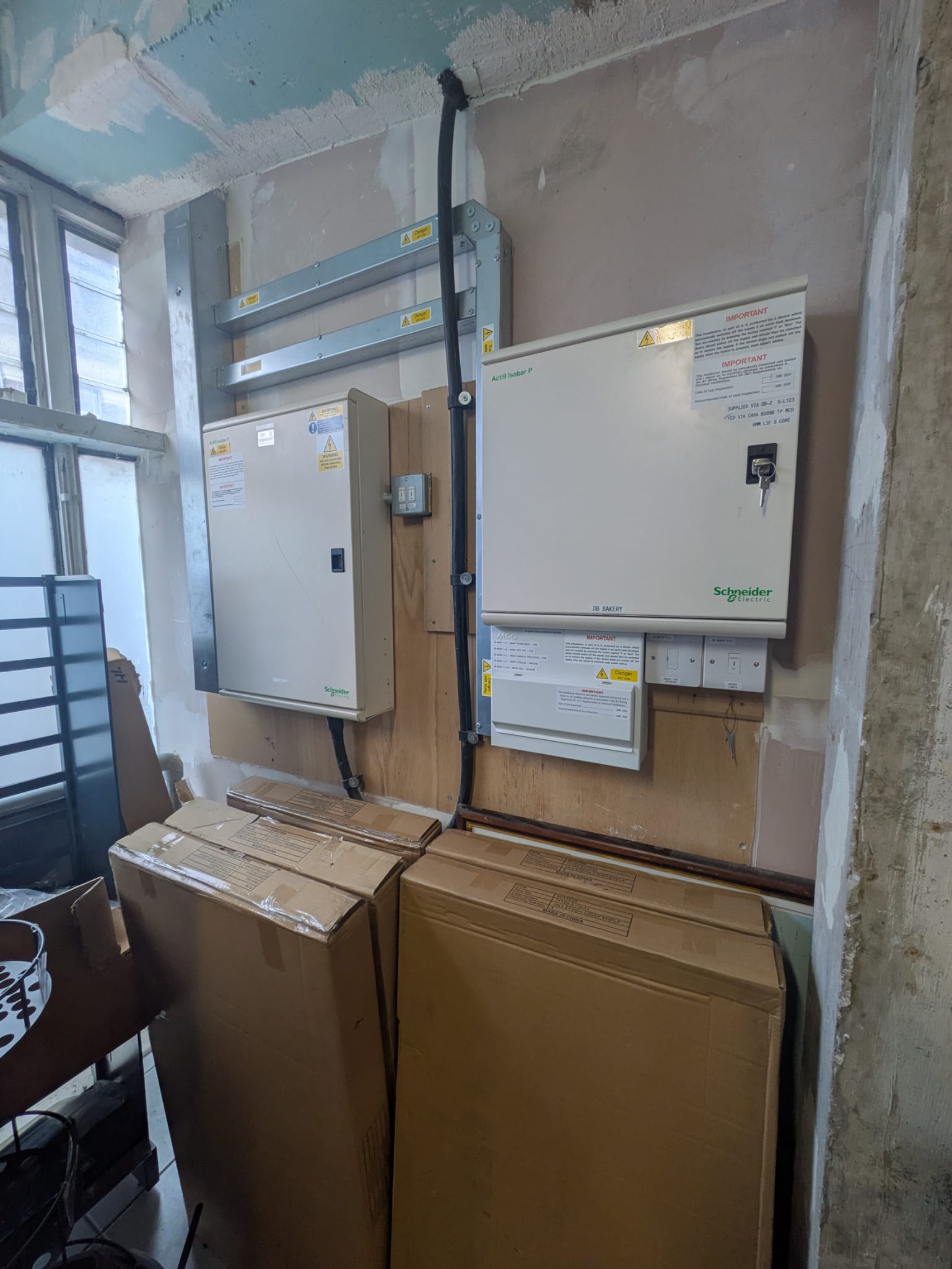 Recent electrical work