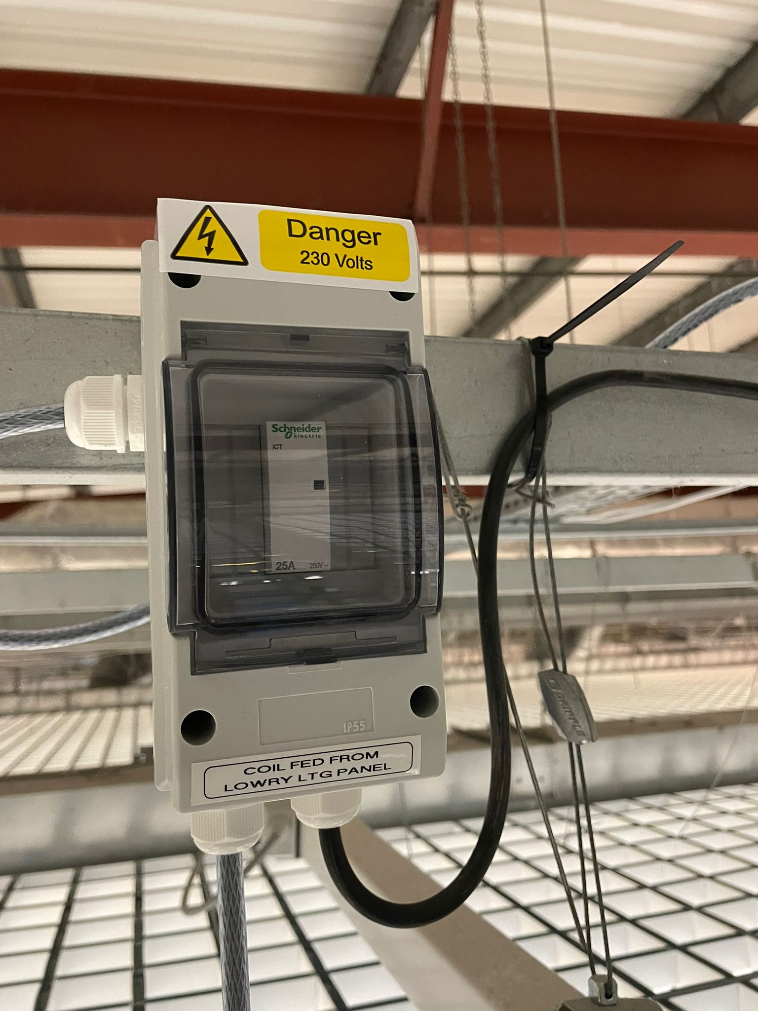 Recent electrical work